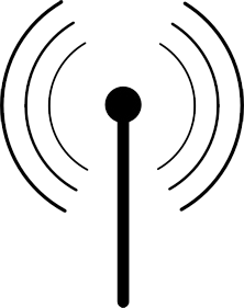 Symbole d'une antenne relai