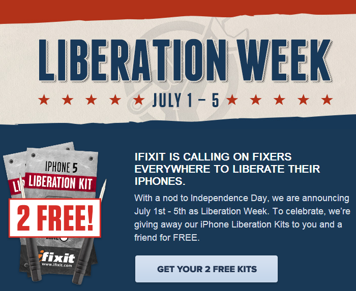 Liberation Week par iFixIt