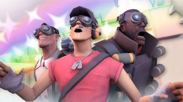 SteamVR with TF2 pals