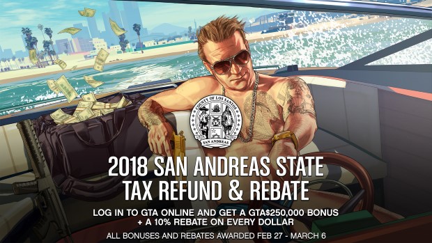 GTA Online Tax Rebate 2018