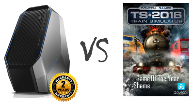 Alienware vs Train Simulator 2016 SOTY