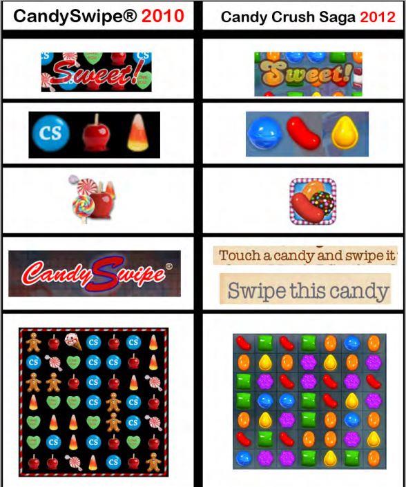 Candy Swipe vs Candy Crush Saga