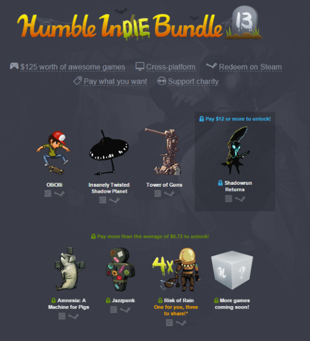 Humble Bundle Indie 13