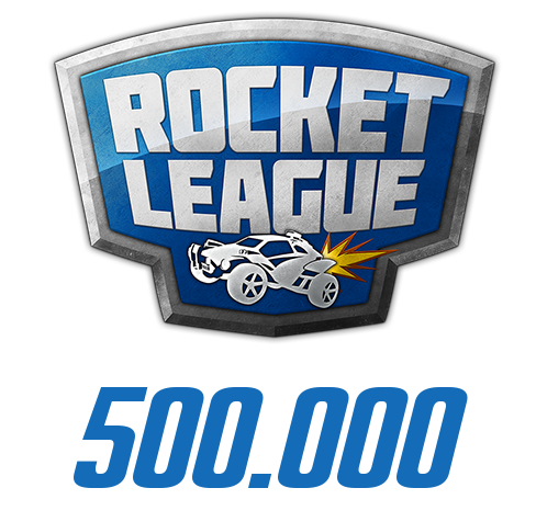 Rocket League 500.000 exemplaires