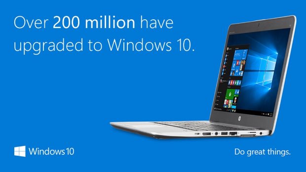 Windows 10 - 200 millions de mises à jour