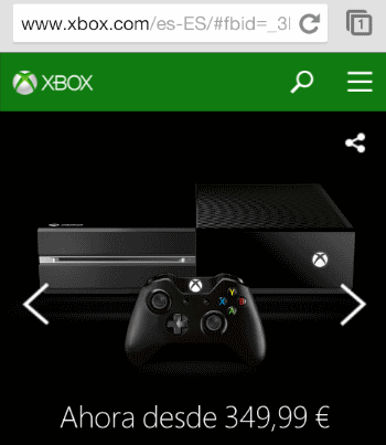 Xbox One - 349€ 
